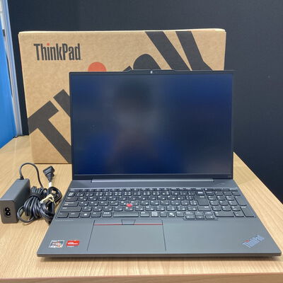 【甲府飯田店】中古  Lenovo ThinkPad E16 Gen 2 AMD (AMD Ryzen5 7535U 2.9GHz/16GB/SSD256GB/-/オンボード/16/1920x1200/Wi-Fi/WEBCAM/W11P64) 176149 