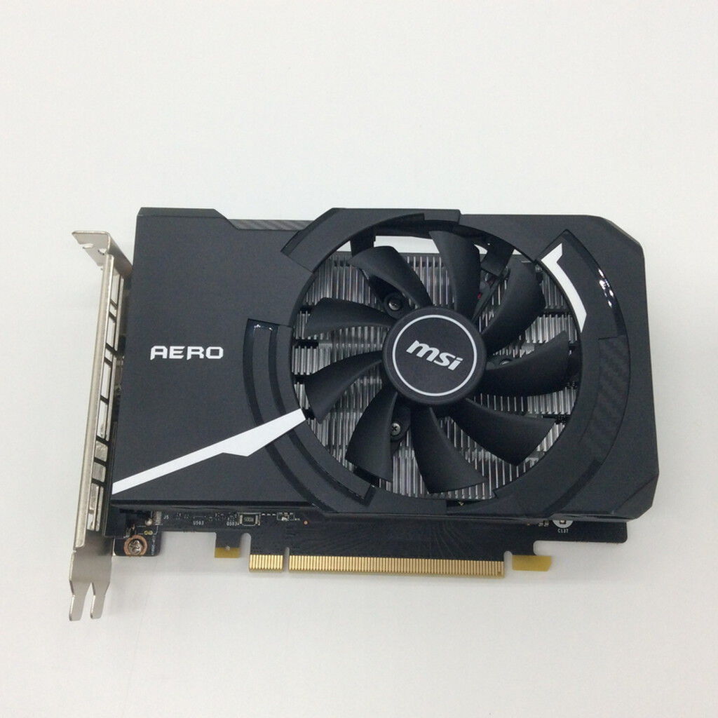 中古 MSI GeForce GTX 1650 D6 AERO ITX OCV1 (GTX1650 4GB) 167817