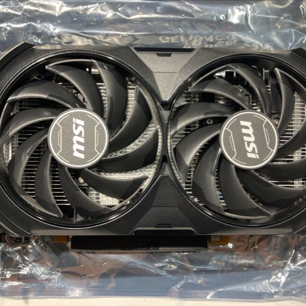 中古 MSI GeForce RTX 4060 VENTUS 2X BLACK 8G OC (RTX4060 8GB