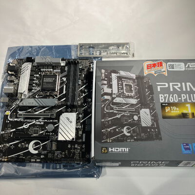 【鹿児島店】中古  ASUS PRIME B760-PLUS D4 (B760 1700 ATX DDR4) 4700000610 