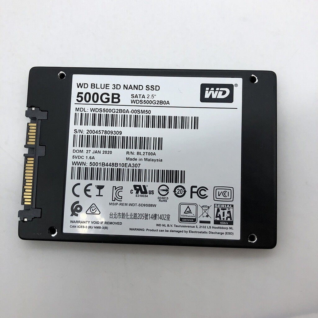 中古 各社 2.5インチ SSD 500GB SATA 135990 （372966） ｜ パソコン