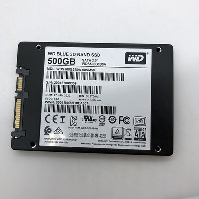 【宇都宮鶴田店】中古  各社 2.5インチ SSD 500GB SATA 135990 