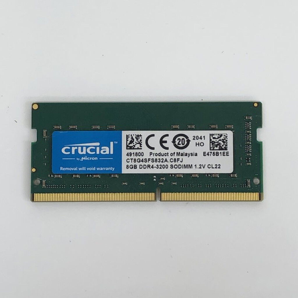 中古 PC4-25600 8GB ノート用(DDR4-3200) 158771 （389227