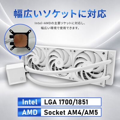 ドスパラセレクト  L360M2-WH (360mm ホワイト) 