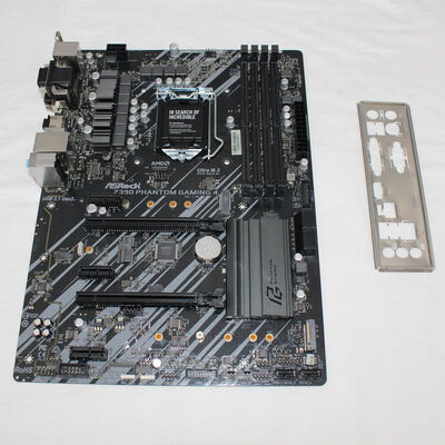 【通販センター】中古  ASRock Z390 Phantom Gaming 4 (Z390 1151 ATX DDR4)138883 