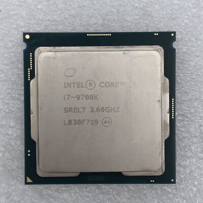 【甲府飯田店】中古  INTEL Core i7 9700K (1151/3.60GHz/12M/C8/T8) 138481 