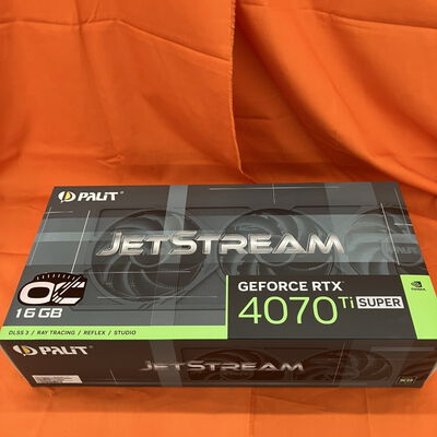 【なんば店】中古  Palit NED47TSS19T2-1043J JetStream OC (RTX4070Ti SUPER 16GB) 164254 