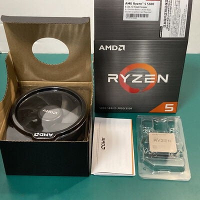 【富山本郷店】中古  AMD Ryzen 5 5500 (AM4/3.6GHz/19M/C6/T12/65W) 150184 