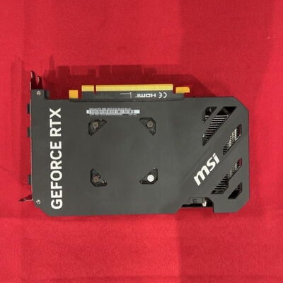 【静岡東瀬名店】中古  MSI GeForce RTX 4060 VENTUS 2X BLACK 8G OC (RTX4060 8GB) 5140001503 