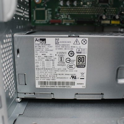 【通販センター】中古  Lenovo THINKCENTRE(AMD Ryzen 7 8700G w/ Radeon 780M Graphics/16GB DDR5 (PC5)/SSD1TB/なし/オンボード/W11H64 MAR) 198968 