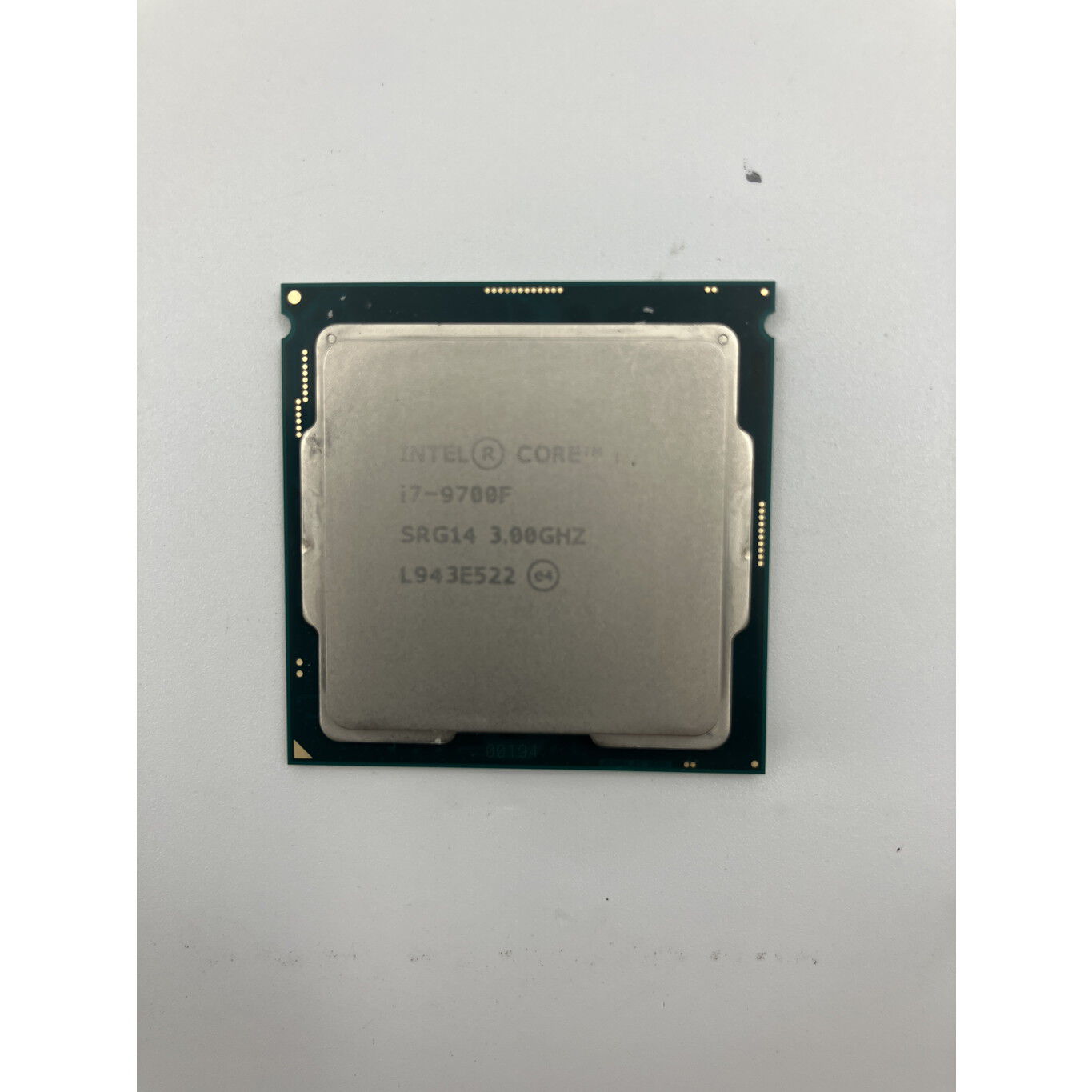 中古 Intel Core i7 9700F (1151/3.00GHz/12M/C8/T8) 140317