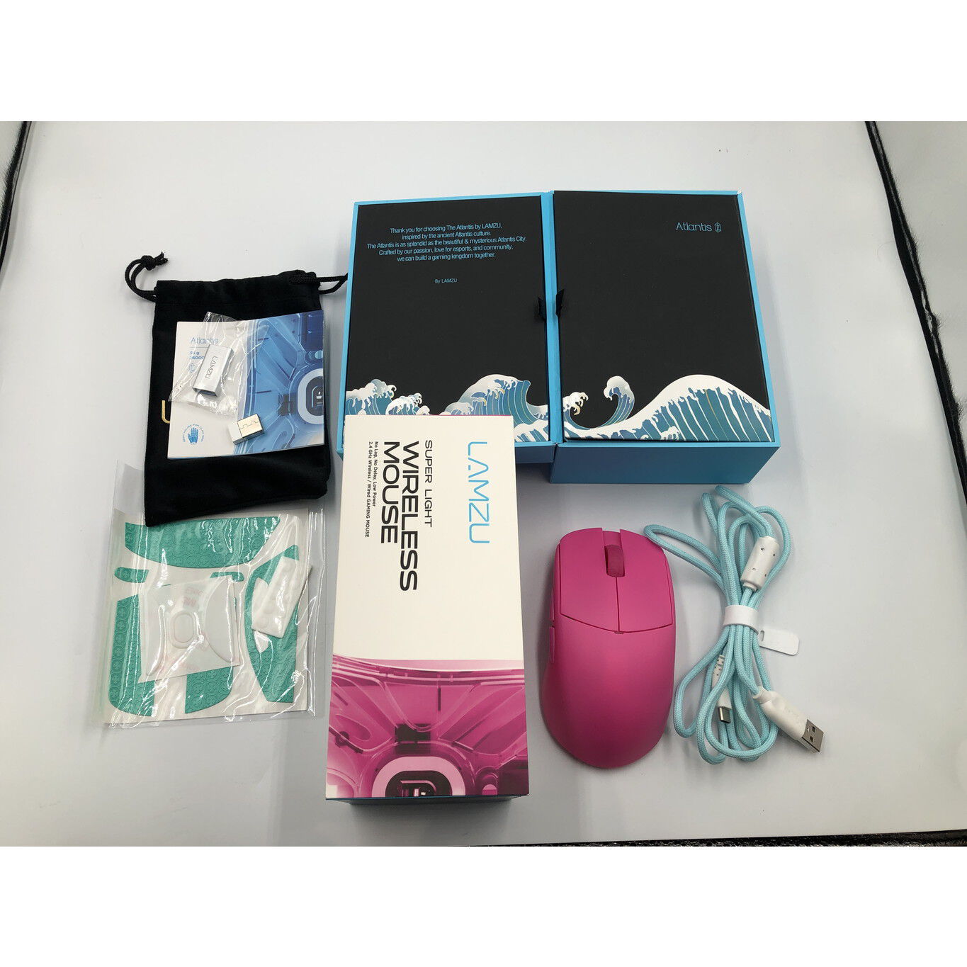 中古 LAMZU Atlantis M305 optikai USB 4680002513 （287141