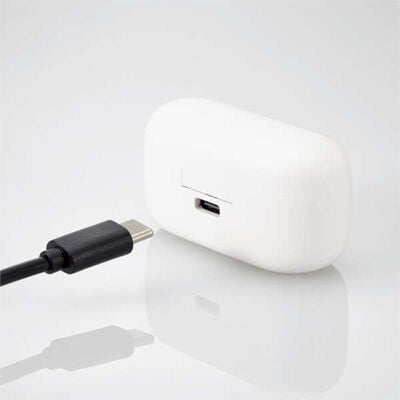 エレコム  LBT-TWS16WH (完全ワイヤレスBluetoothヘッドホン ホワイト) 