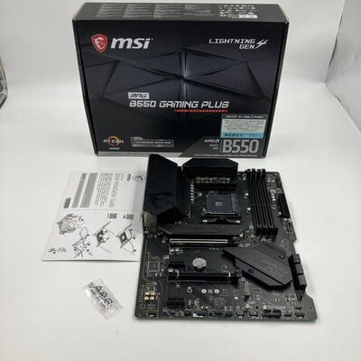 【なんば店】中古  MSI MPG B550 GAMING PLUS (B550 AM4 ATX DDR4) 142929 