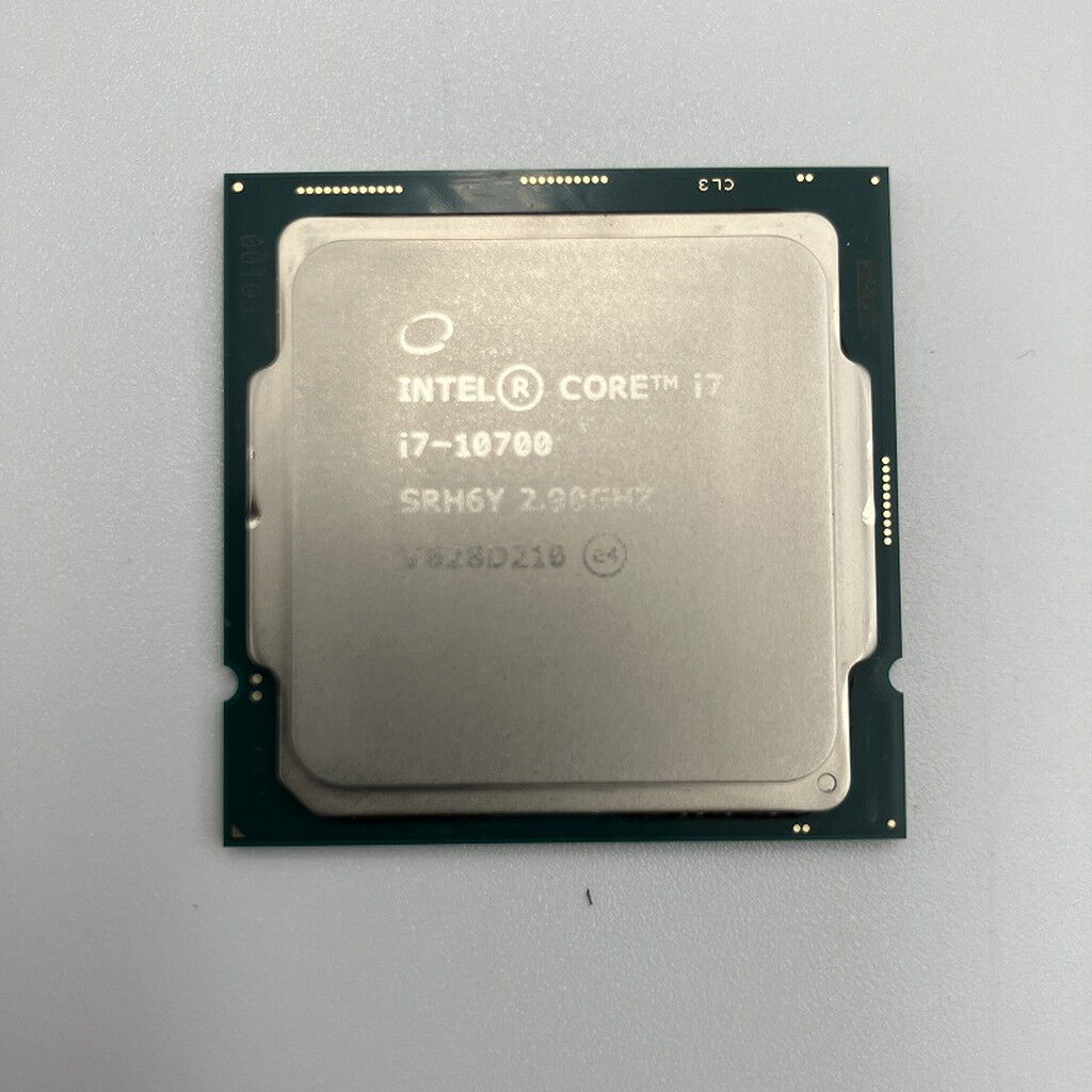 Intel i7-10700K 1枚　i7-10700 ２枚 計３枚動作正常中古 中古 INTEL Core i7 10700 (1200/2.9G/16M/C8/16) 142718 （396366