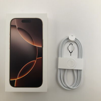 【佐賀南部バイパス店】中古  【国内版SIMフリー】Apple iPhone16 Pro 128GB デザートチタニウム MYMX3J/A 170274 