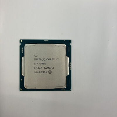【仙台店】中古  INTEL Core i7-7700K (1151/4.20GHz/8M/C4/T8) 133190 