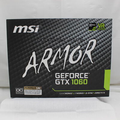 【通販センター】中古  MSI GTX 1060 ARMOR 6G OCV1（GTX1060 6GB） 3480039923 