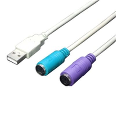 変換名人  USB-PS2 (USB-PS2変換ケーブル) 
