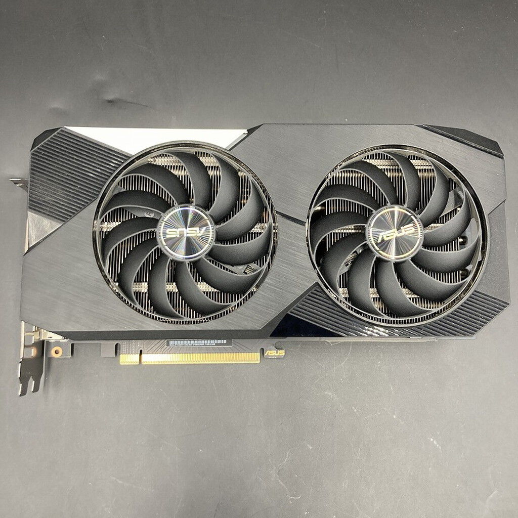 中古 ASUS DUAL-RTX3060TI-O8G-V2(RTX3060Ti 8GB) 5370000566