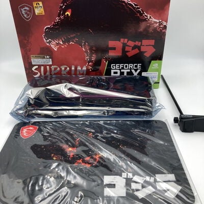 【神戸・三宮店】中古  【LHR版】MSI GeForce RTX 3070 SUPRIM SE 8G LHR x GODZILLA (RTX3070 8GB) 3430006329 