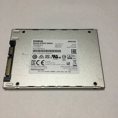 【松山環状枝松店】中古  KIOXIA EXCERIA LTC10Z480G(2.5インチ SSD 480GB SATA) 4560001309 
