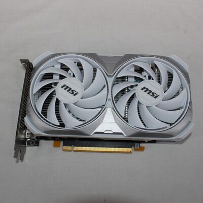 中古  MSI GeForce RTX 4060 VENTUS 2X WHITE 8G OC 3480033489 