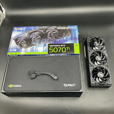 【大須店】中古  Palit NE7507T019T2-GB2031U(RTX5070Ti GamingPro-S) 3120023184