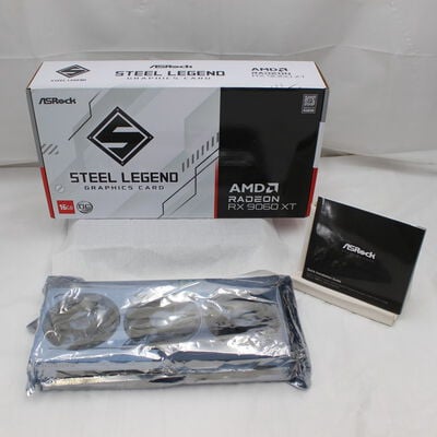 【通販センター】中古  ASRock RX9060XT SL 16GO(RX9060XT Steel Legend 16G) 179896 