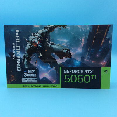【秋葉原本店】中古  玄人志向 GG-RTX5060Ti-E16GB/OC/DF (RTX5060Ti 16G) 178243 