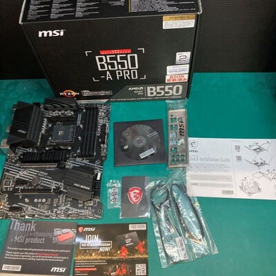 【静岡東瀬名店】中古  MSI B550-A PRO (B550 AM4 ATX DDR4) 142921 
