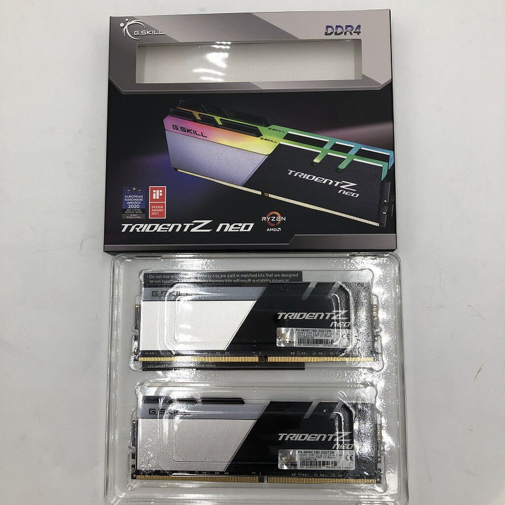 中古 16GB 2枚組(合計32GB) PC4-28800/DDR4-3600 デスクトップ用