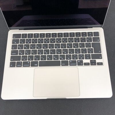 【長野稲里店】中古  Apple MacBook Air 2022 （13.6インチ/M2 8CPU 10GPU/8GB/512GB/スターライト） MLY23J/A 4640001998 