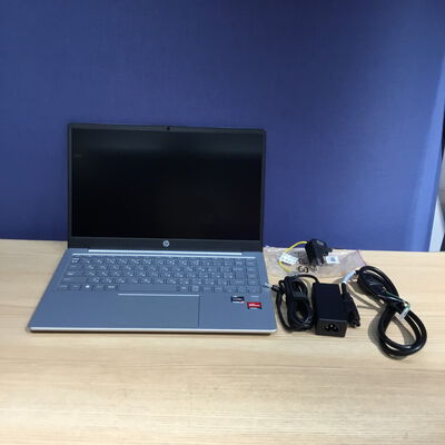 【松山環状枝松店】中古  HP Laptop 14-em0003AU (AMD Ryzen3 7320U/8GB/SSD256GB//オンボード/14/1920x1080/Wi-Fi/WEBCAM/W11H64) 175189 