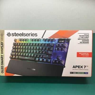 【佐賀南部バイパス店】中古  SteelSeries Apex 7 TKL Red Switch 64649 5250000826 