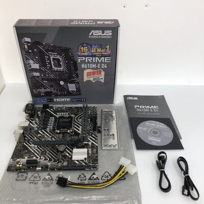 【徳島住吉店】中古  ASUS PRIME H610M-E D4 (H610 1700 mATX DDR4) 150378 