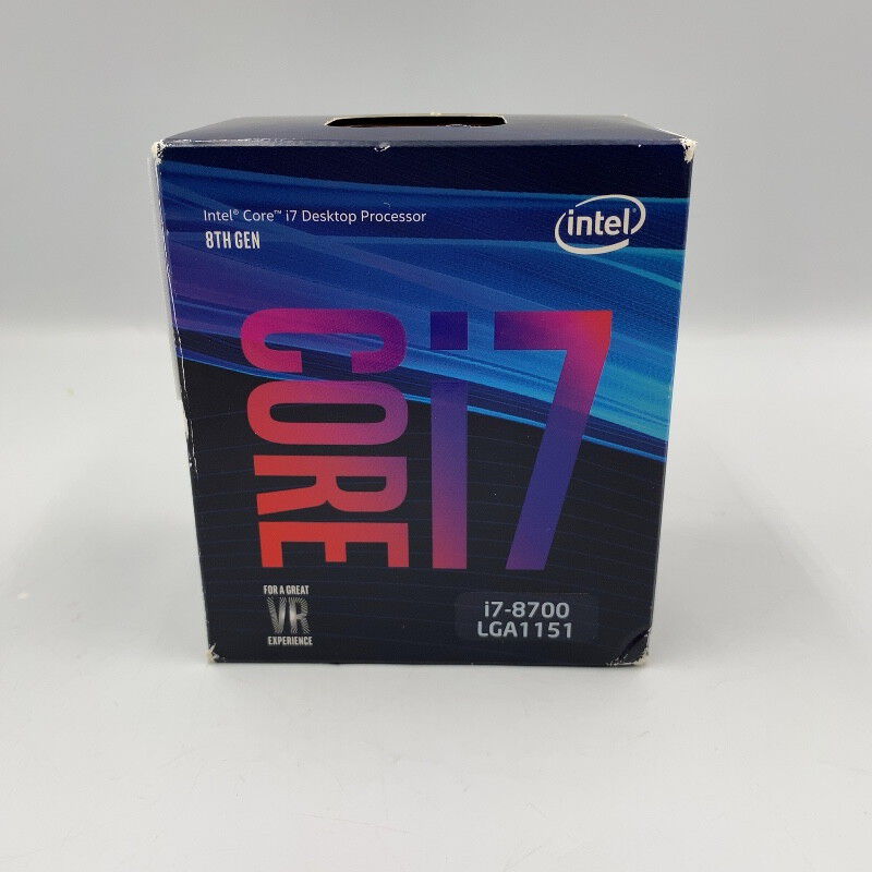 中古 INTEL Core i7 8700 (1151/3.20GHz/12M/C6/T12) 136198 （404798