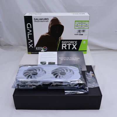 【通販センター】中古  玄人志向 GK-RTX3060-E12GB/OC/WHITE (RTX3060 12GB) 144780 