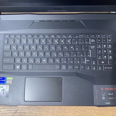 【富山本郷店】中古  MSI Pulse GL76 11UEK REV:1.0 (Core i7-11800H/16GB/SSD512GB/RTX3060/WLAN/17.3FHD/W11H64) 4760001339 