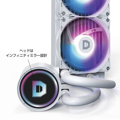 ドスパラセレクト  L360M-RGB-WH (ホワイト) 