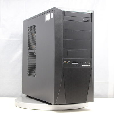 【通販センター】中古  THIRDWAVE GALLERIA KT(Intel Core i7 8700K/16GB/SSD500GB/DVDマルチ/NVIDIA GeForce GTX 1070 8GB/W11H64 MAR) 181185 
