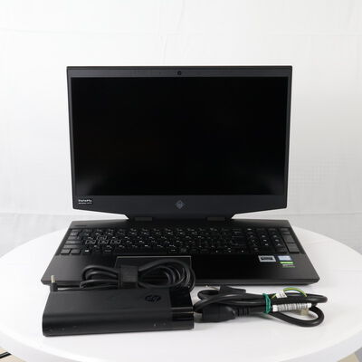 【通販センター】中古  HP by HP 15-dh0000 シリーズ 15-dh0015TX(Intel Core i7 9750H/16GB DDR4 (PC4)/SSD256GB+HDD1TB/なし/NVIDIA GeForce GTX 1660 Ti 6GB/15.6/1920x1080/Wi-Fi/W11H64 MAR) 200791 