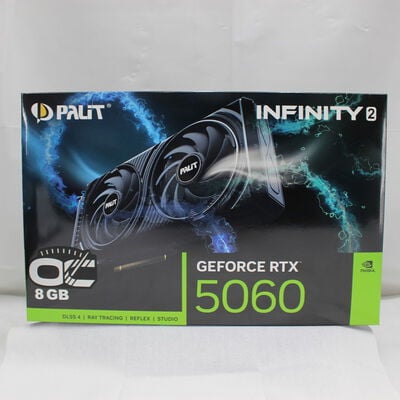 【通販センター】中古  Palit NE75060V19P1-GB2063L(RTX5060 Infitnity2 OC) 188979 