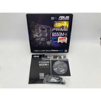 【郡山安積店】中古  ASUS PRIME B550M-K (B550 AM4 mATX DDR4) 142905 
