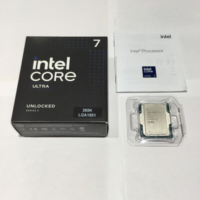 【松山環状枝松店】中古  INTEL Core Ultra 7 265K (1851/3.9G/30M/C20/T20) 4560001105 