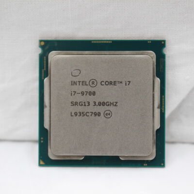 【通販センター】中古  Intel Core i7 9700 (1151/3.00GHz/12M/C8/T8) 140316 
