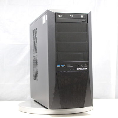 中古  THIRDWAVE GALLERIA KT(Intel Core i7 8700/16GB/SSD256GB/BD-RE/NVIDIA GeForce RTX 2060 6GB/W11H64 MAR) 178592 