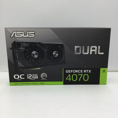 【白山FM松任店】中古  ASUS DUAL-RTX4070-O12G (RTX4070 12GB) 157131 