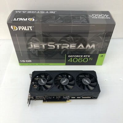 【徳島住吉店】中古  Palit NE6406T019T1-1061J(RTX4060Ti JetStream 16G) 175543 