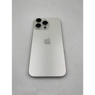 【座間相武台】中古  【国内版SIMフリー】Apple iPhone15 Pro Max 256GB ホワイトチタニウム MU6Q3J/A 161254 